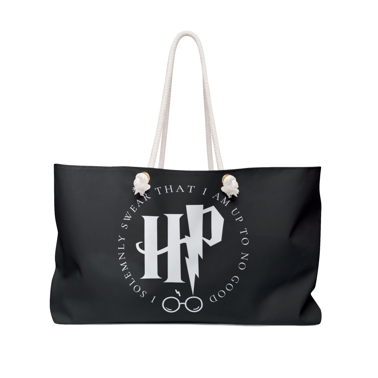 Harry Potter - "I Solemnly Swear That I Am Up To No Good" Weekender Bag (Front and Bag)