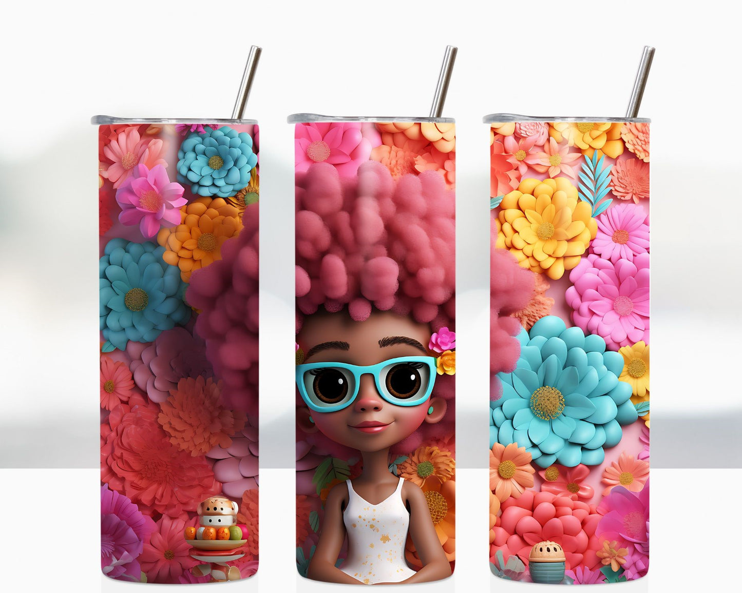 Little Girl in Colors