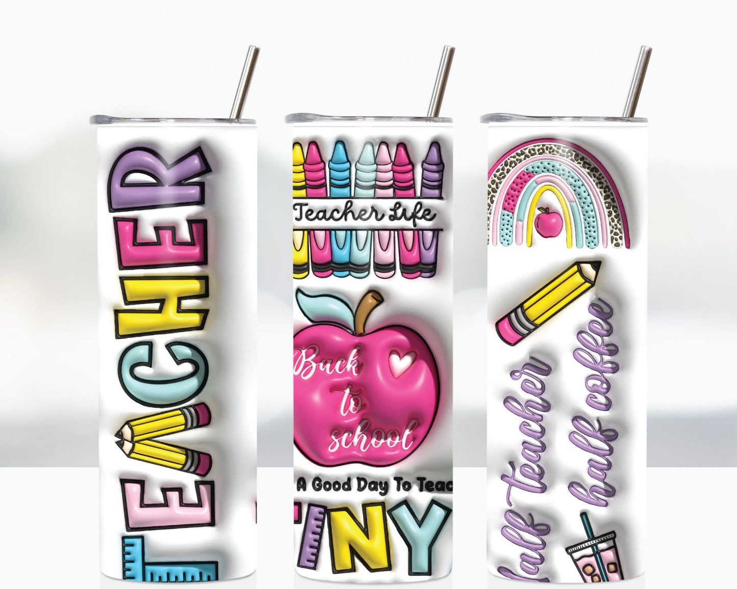 Teacher Life 3D Design