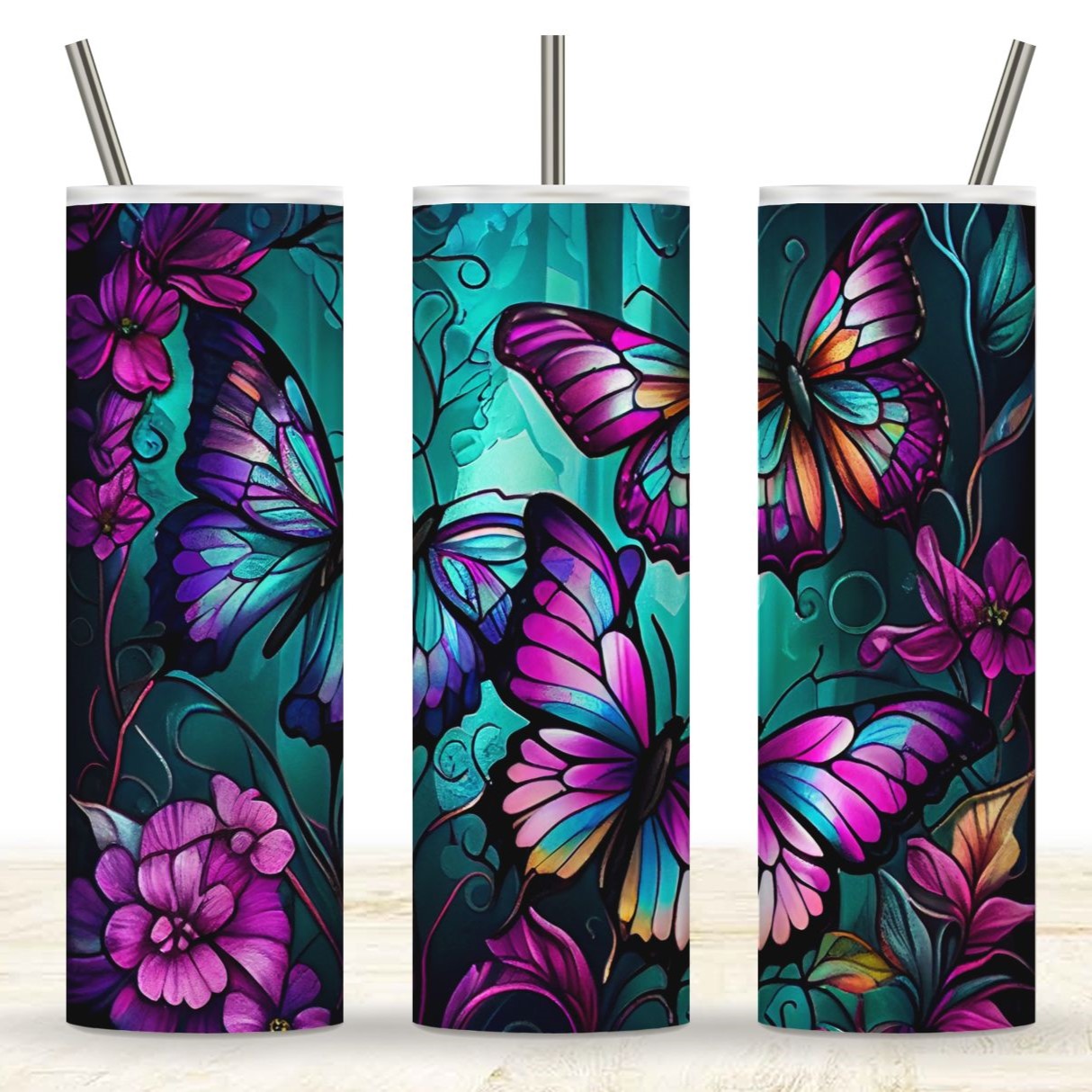 Turquoise Butterflies