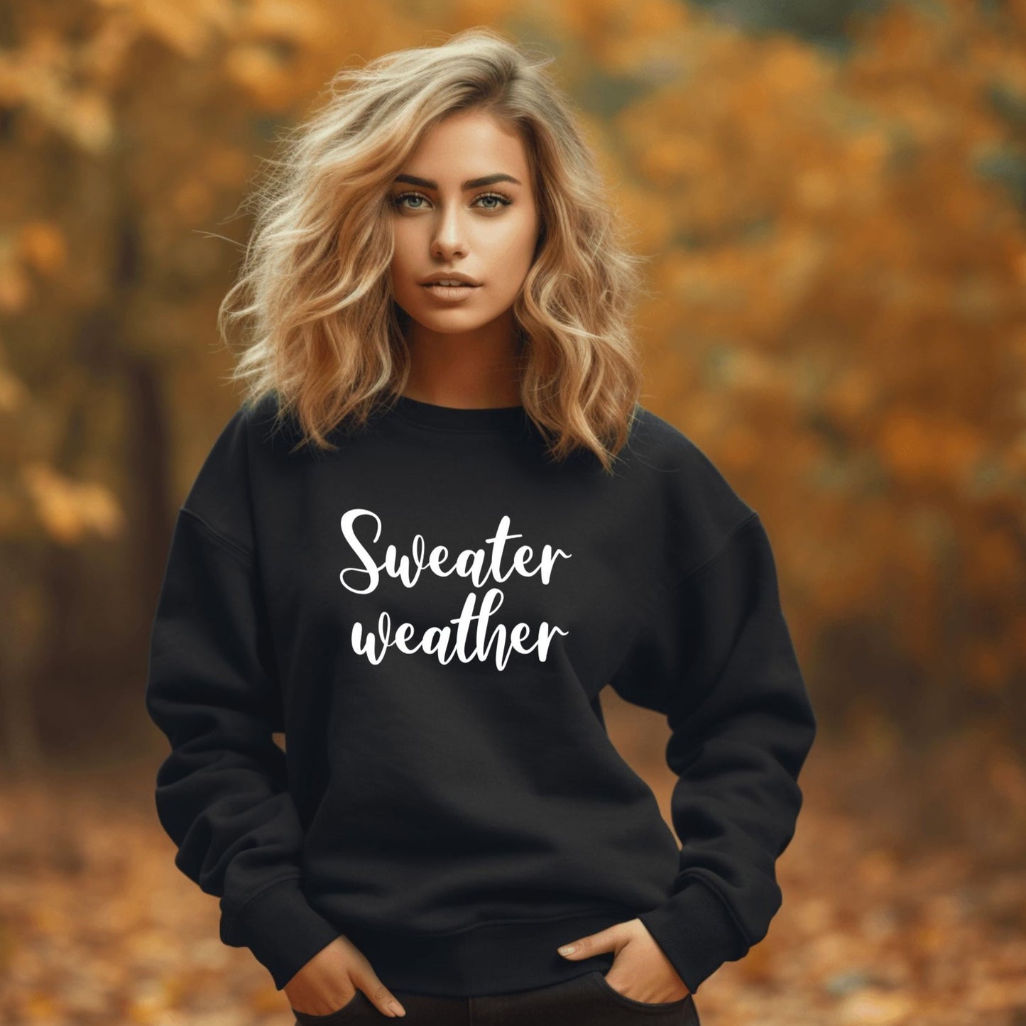 Sweater Weather Cursive
