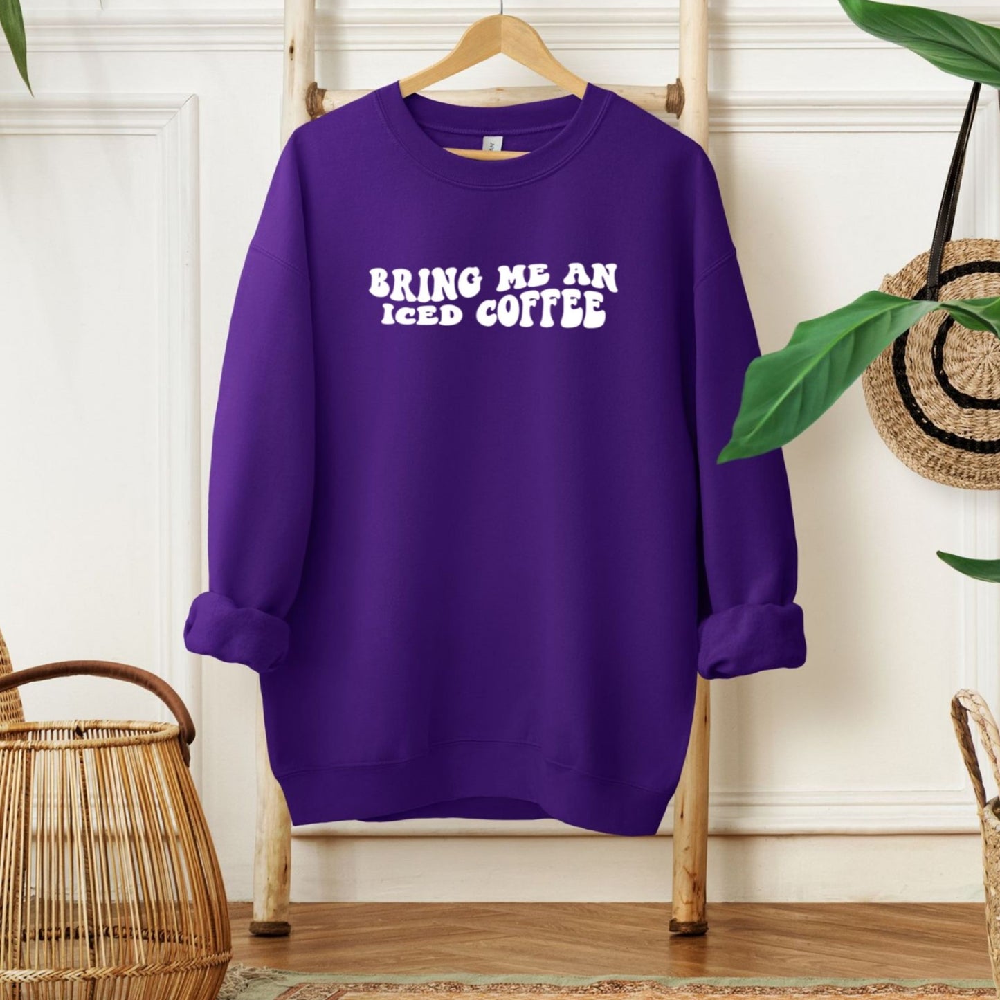 Bring Me an Iced Coffee Sweatshirt