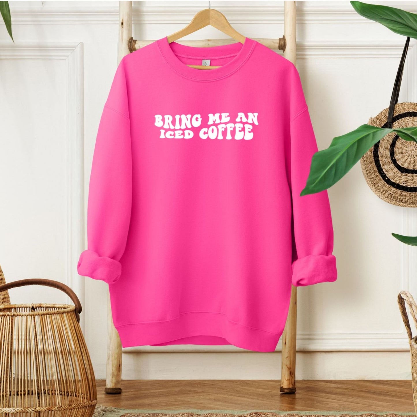 Bring Me an Iced Coffee Sweatshirt