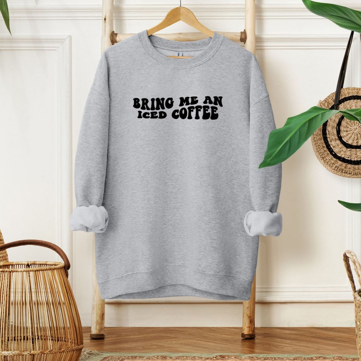 Bring Me an Iced Coffee Sweatshirt