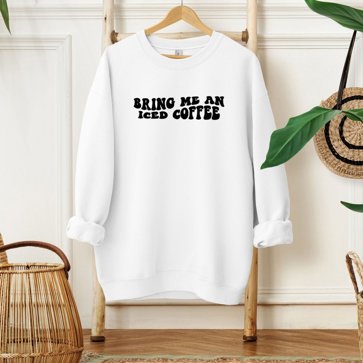 Bring Me an Iced Coffee Sweatshirt