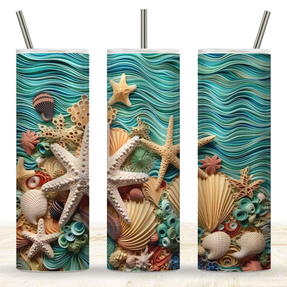 3D Ocean Seashell