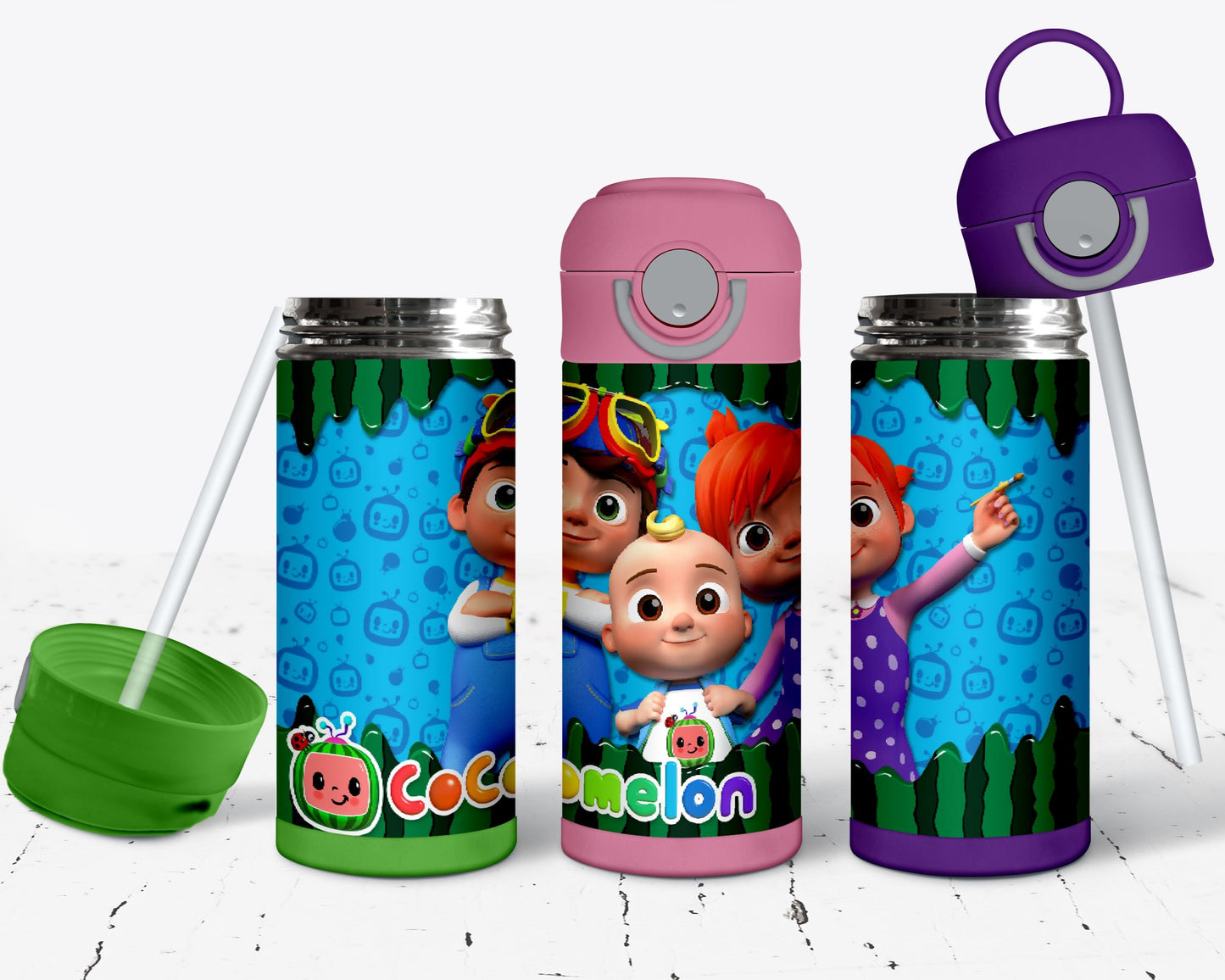 Cocomelon Water Bottle