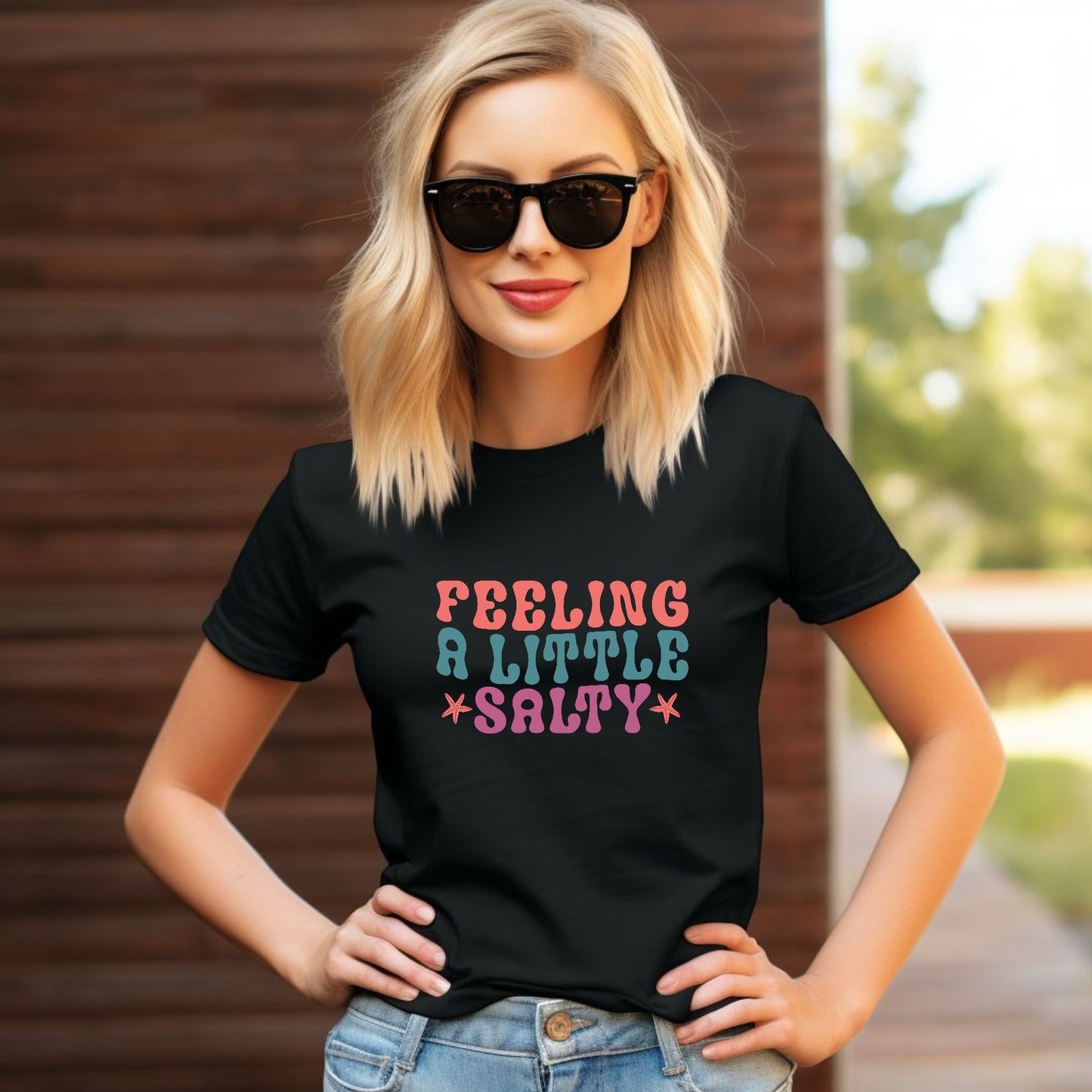Feeling a Little Bit Salty Jersey Tee