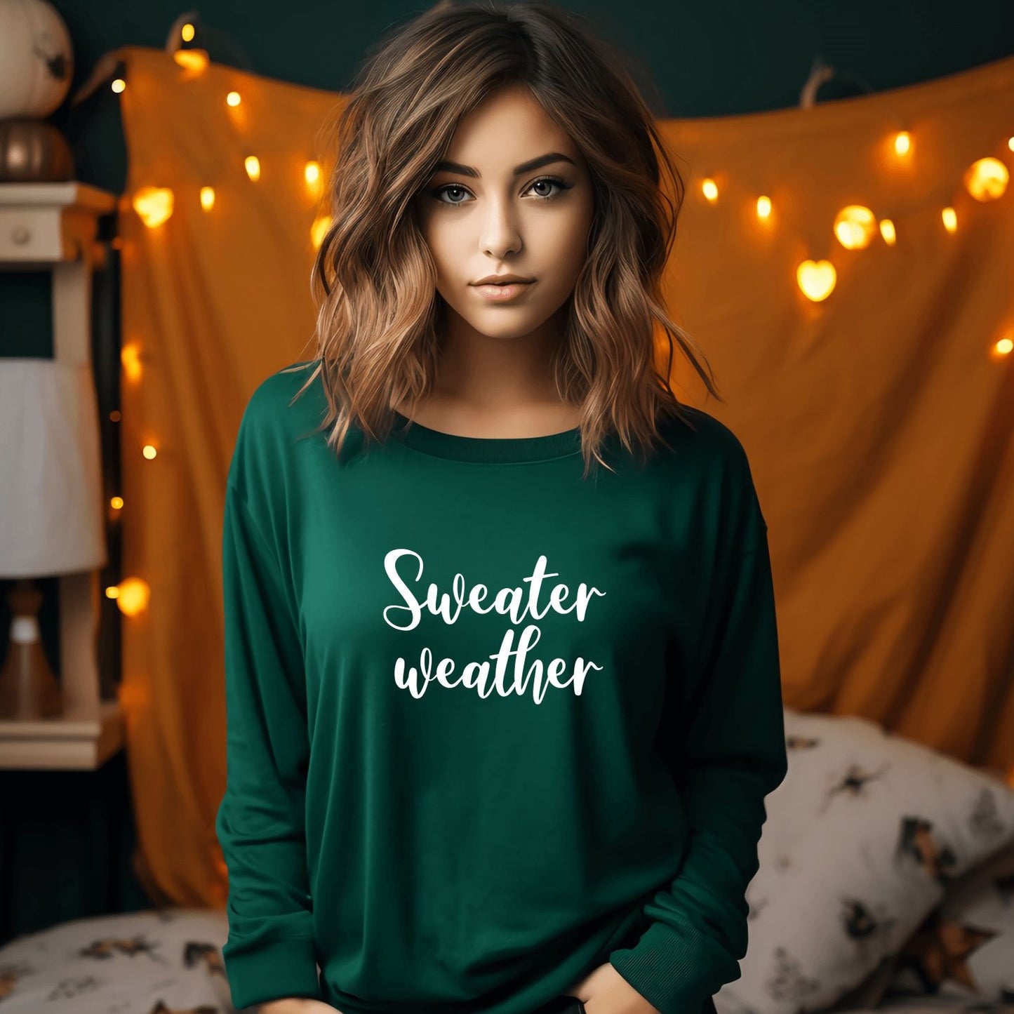 Sweater Weather Cursive