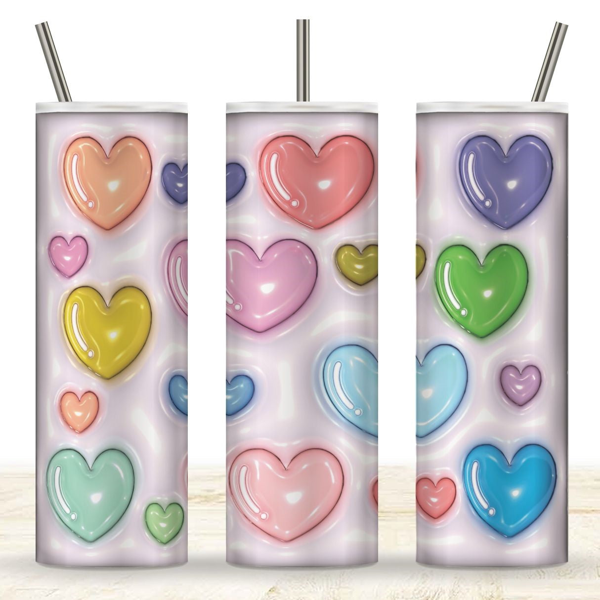 Puffy Heart 3D Design