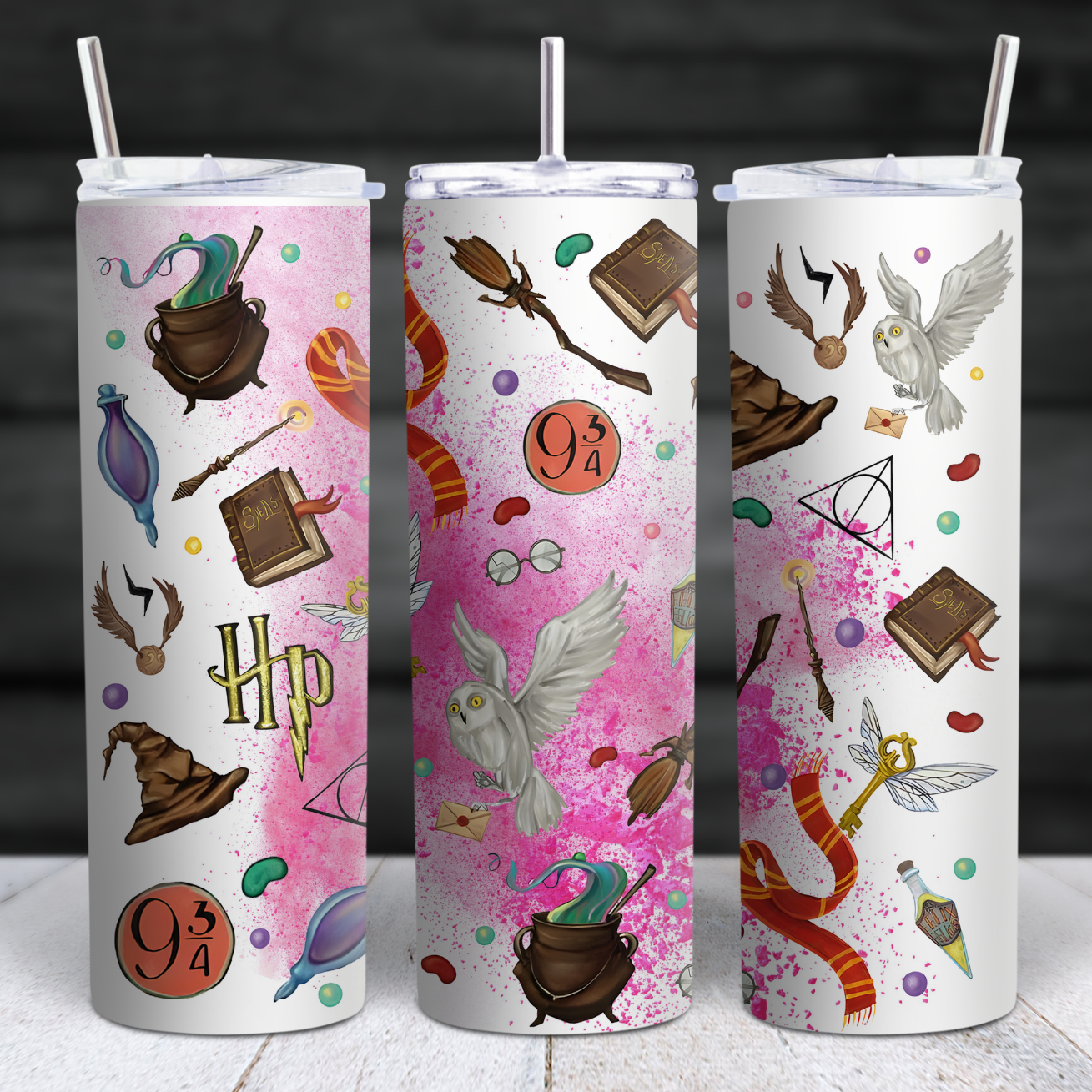 Harry Potter in Pink Tumbler