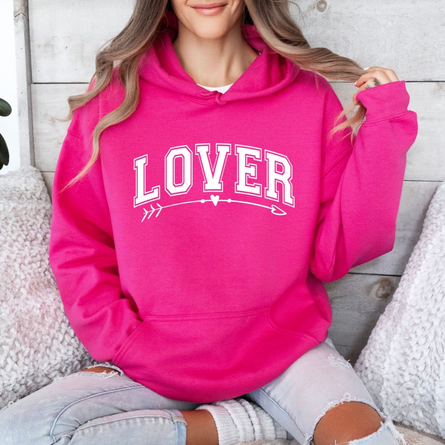 Lover 3D Puff Vinyl Hoodie