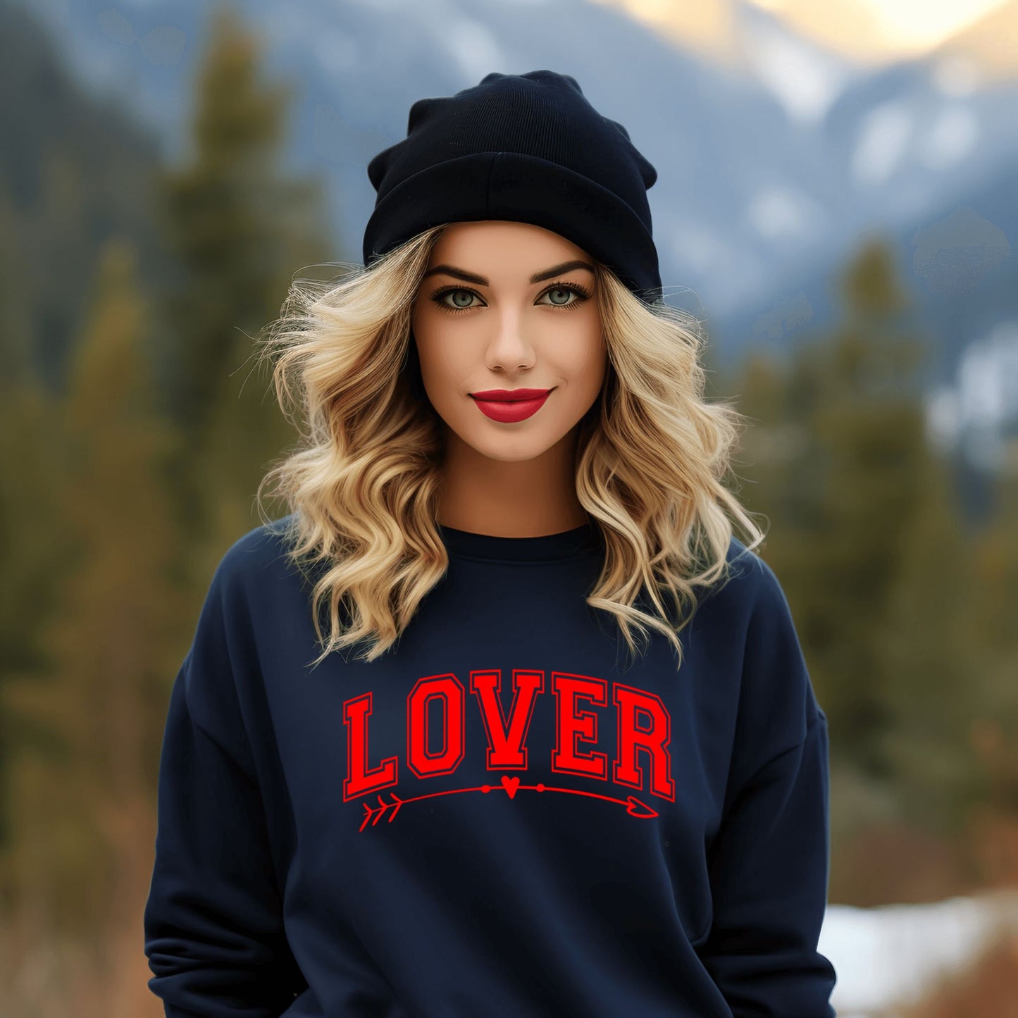 Lover 3D Puff Vinyl Sweatshirt