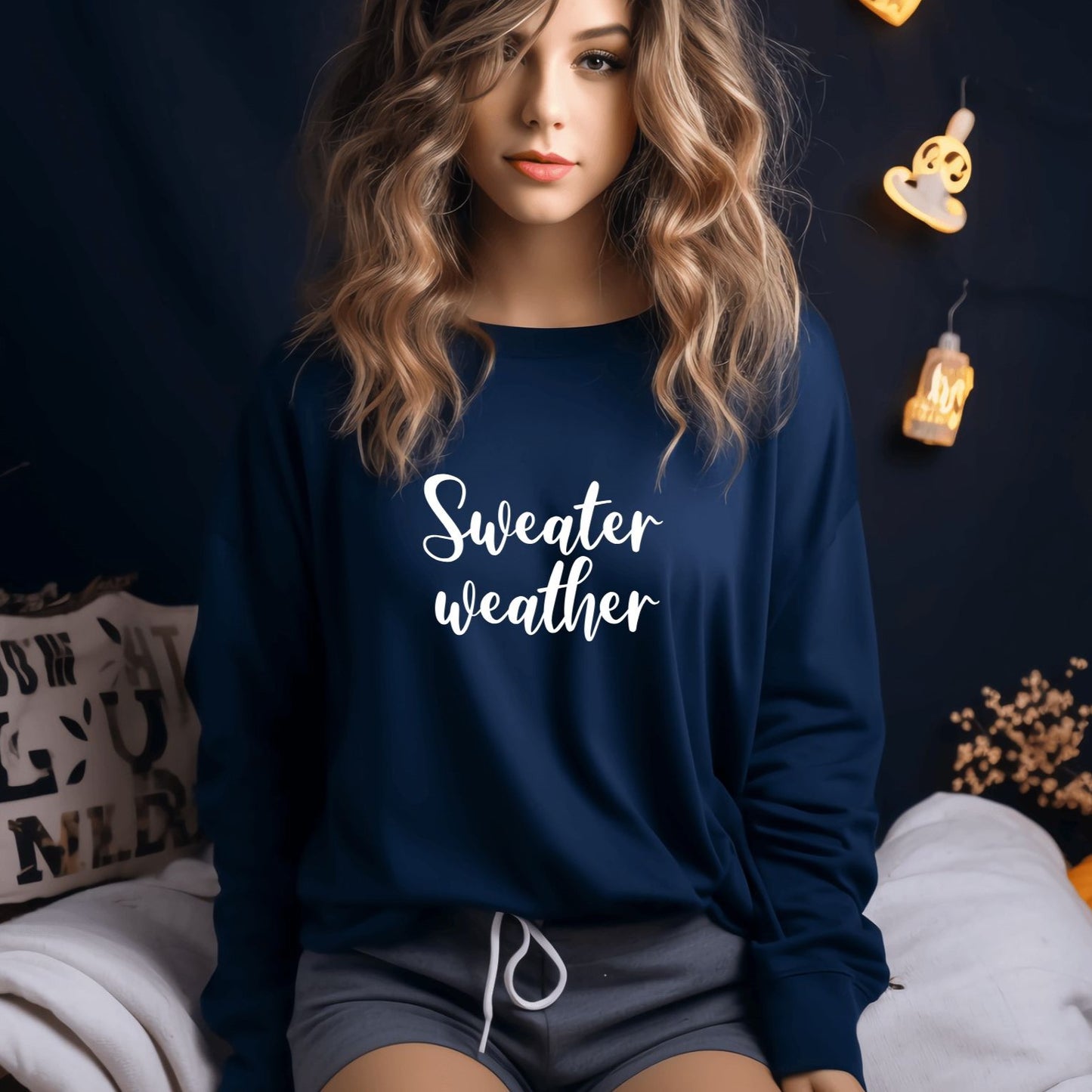 Sweater Weather Cursive