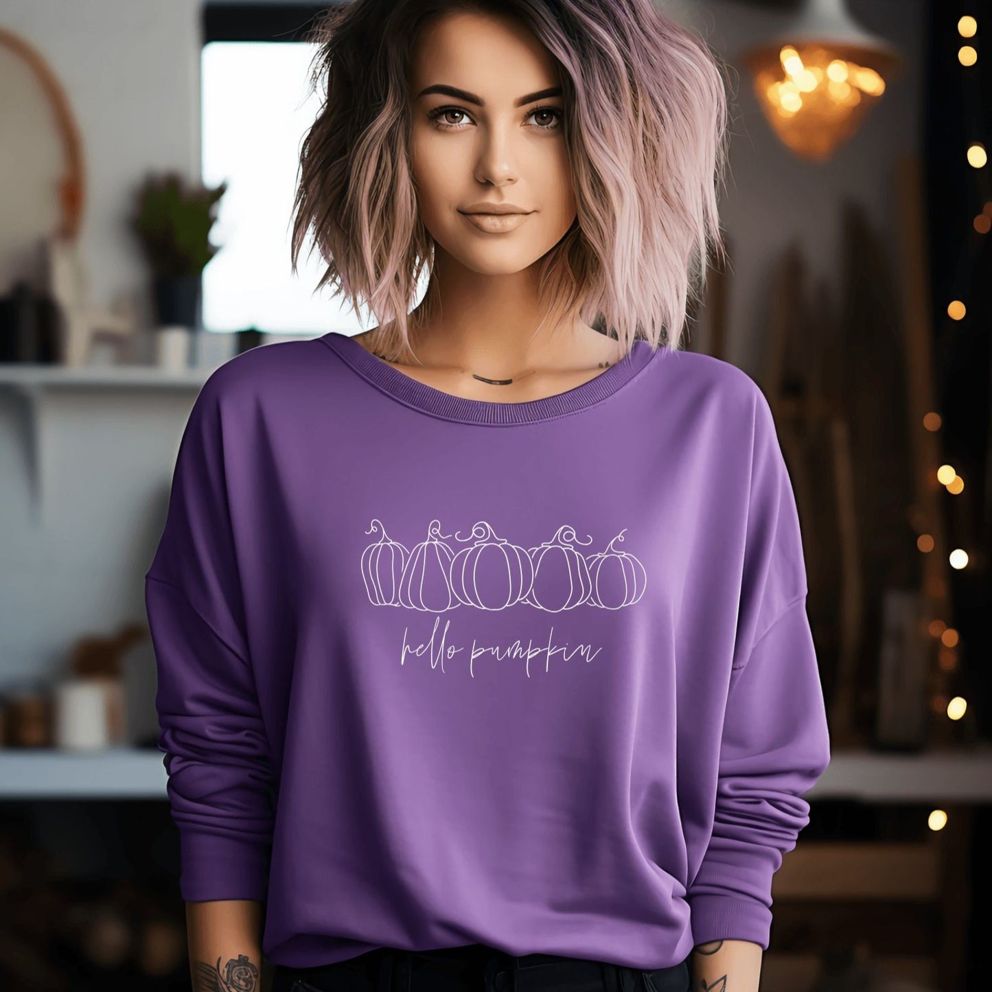 Hello Pumpkin Sweatshirt
