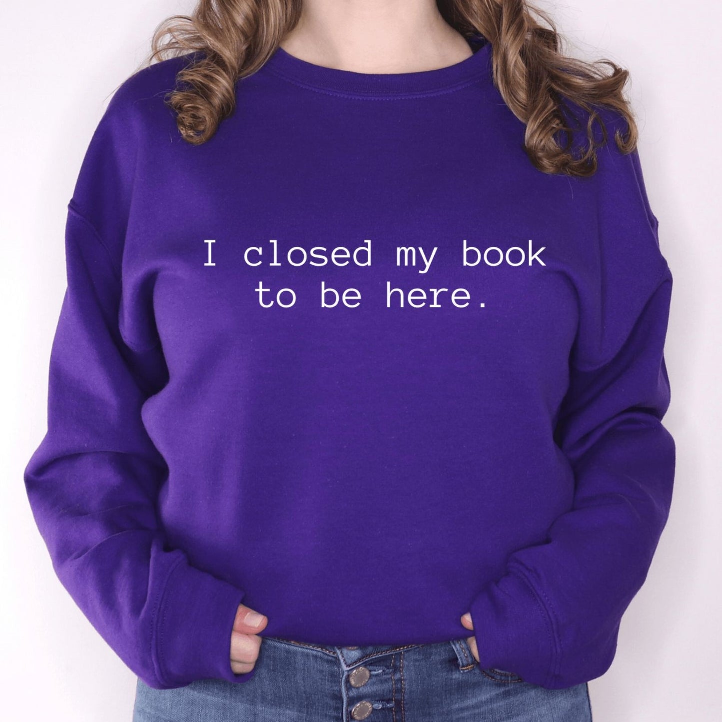 I Closed My Book To Be Here