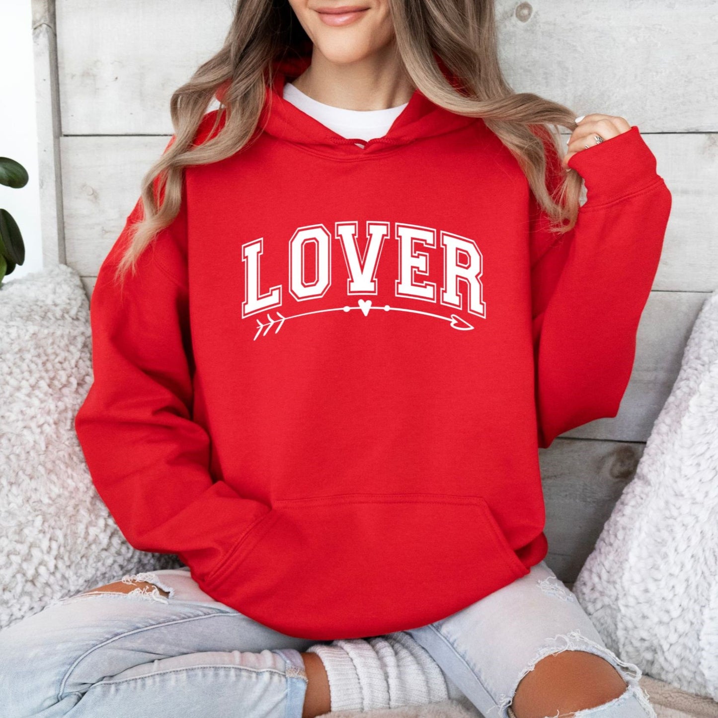 Lover 3D Puff Vinyl Hoodie