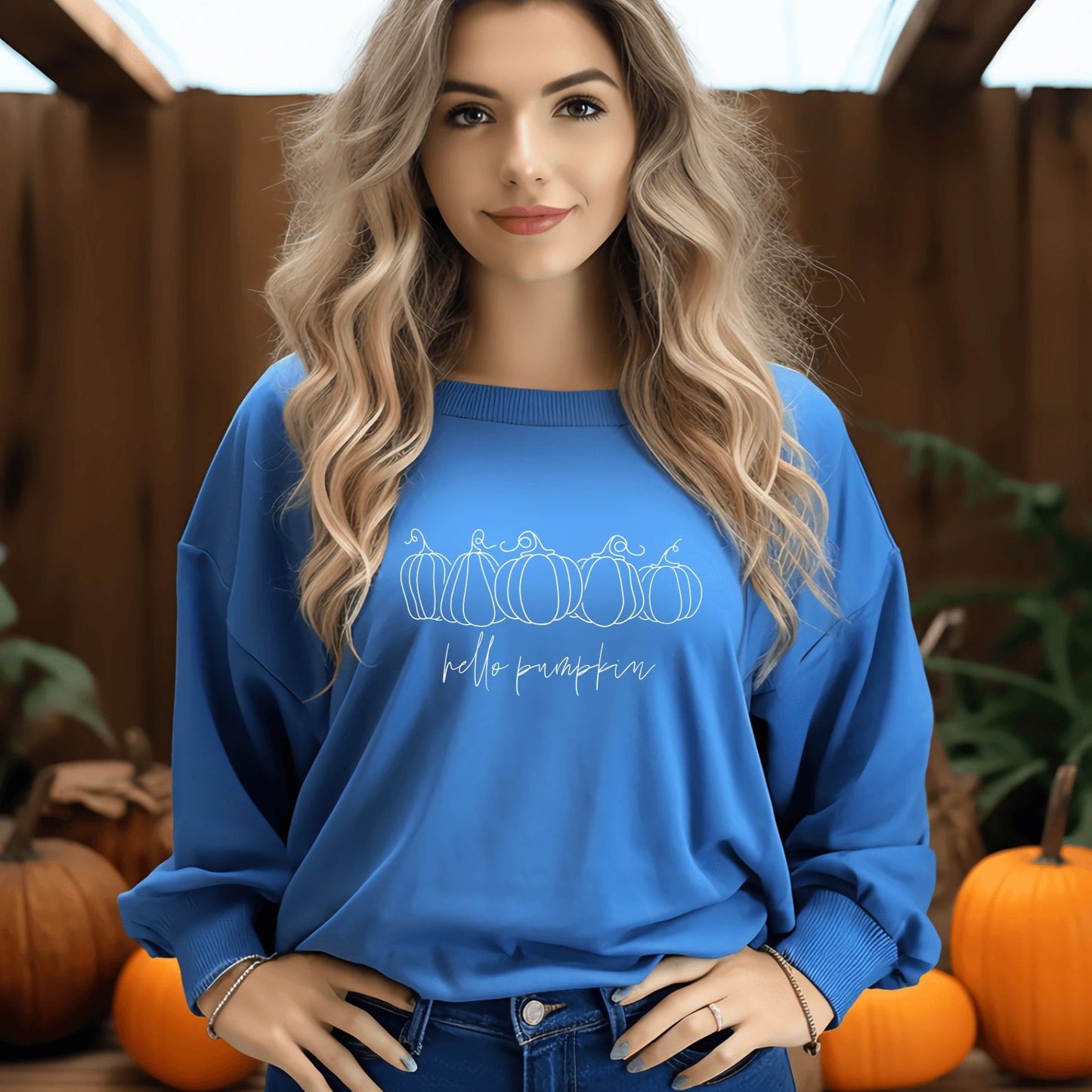 Hello Pumpkin Sweatshirt