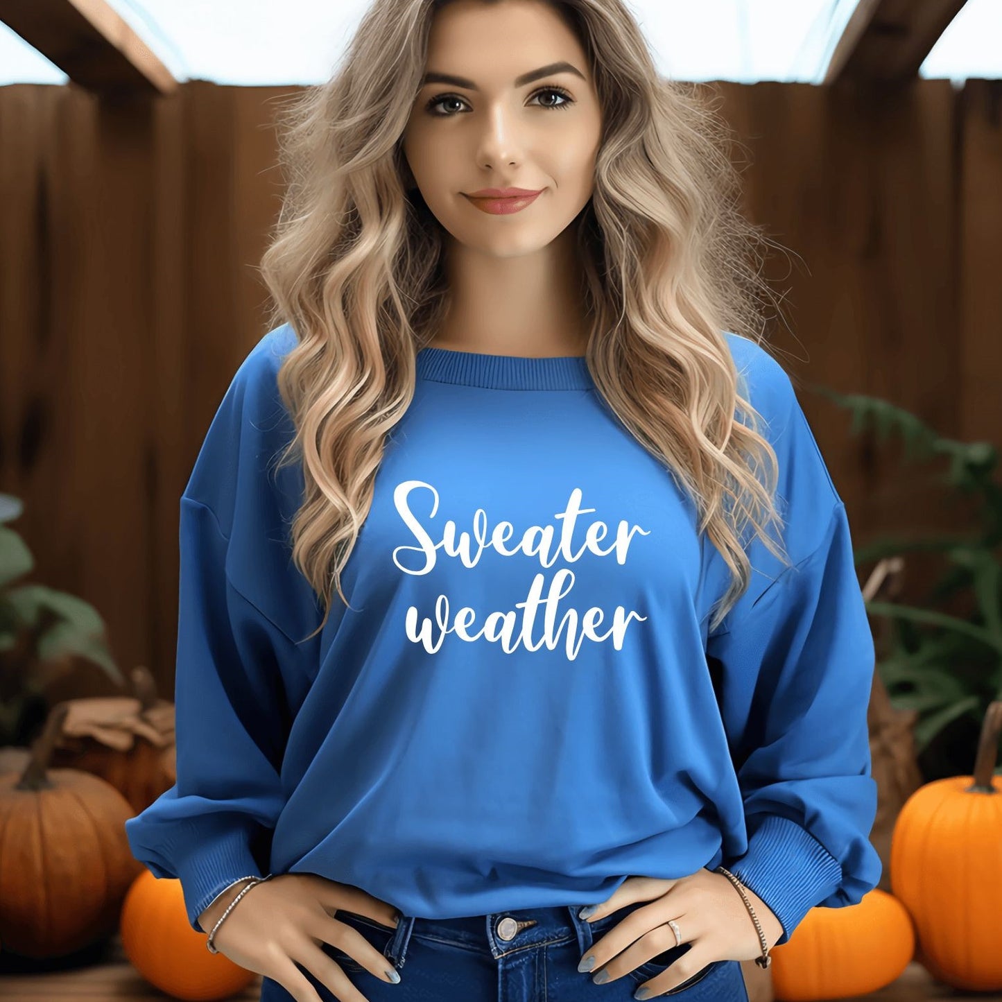 Sweater Weather Cursive