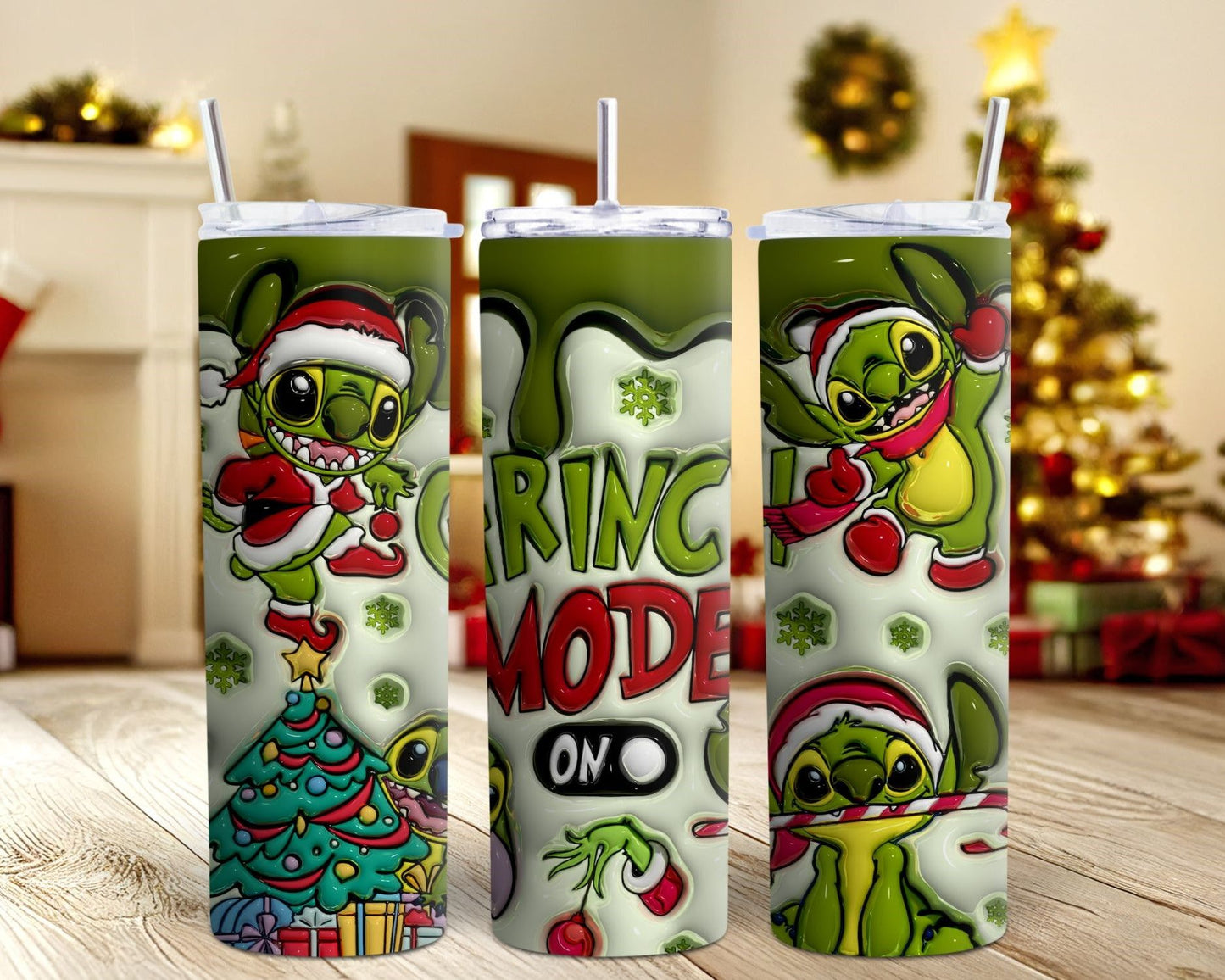 Stitch Grinch Mode