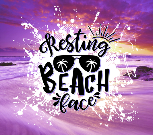 Resting Beach Face