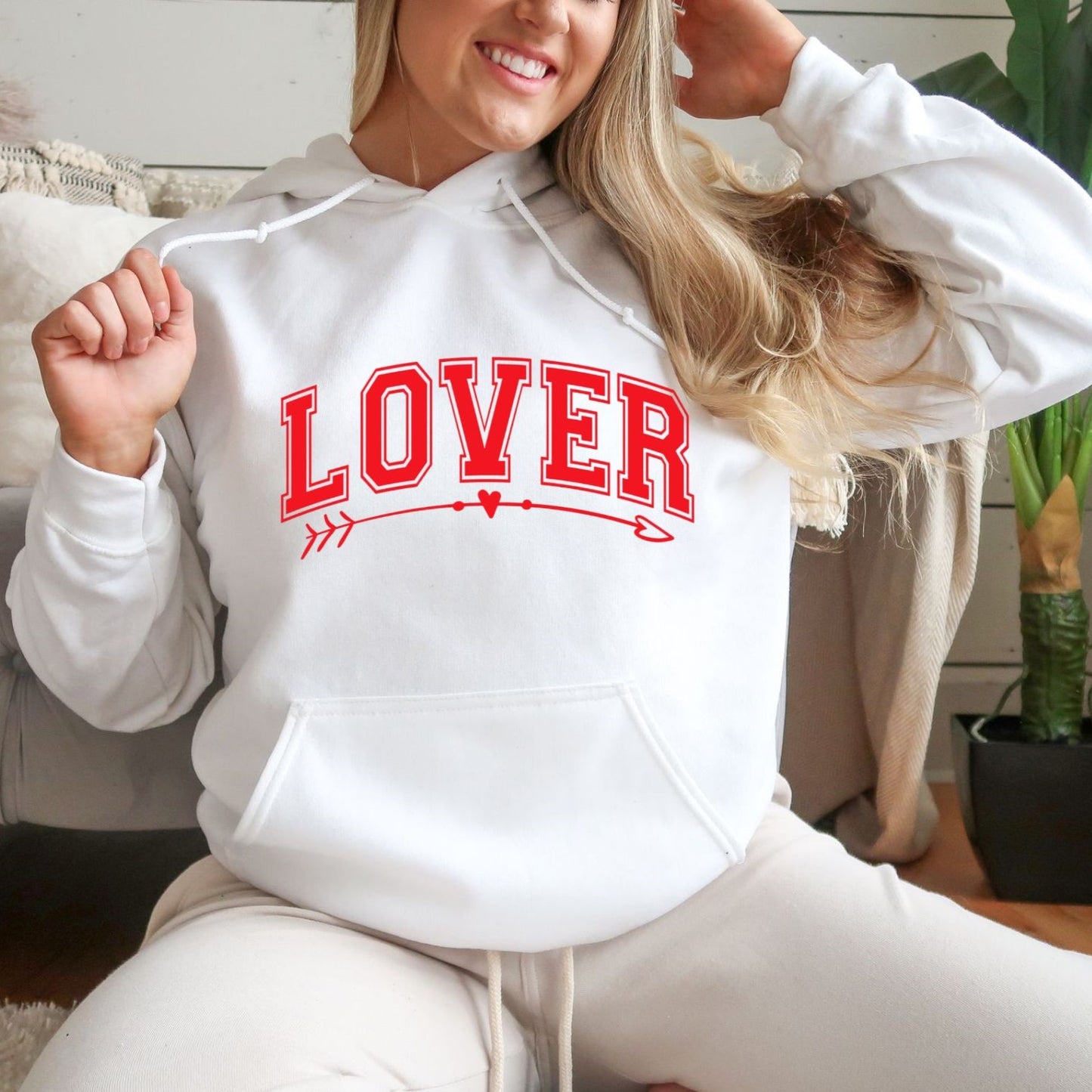 Lover 3D Puff Vinyl Hoodie