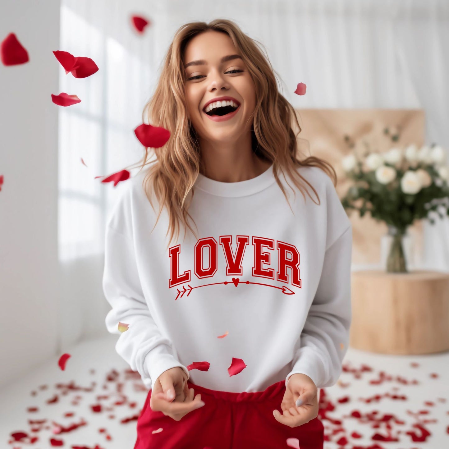 Lover 3D Puff Vinyl Sweatshirt