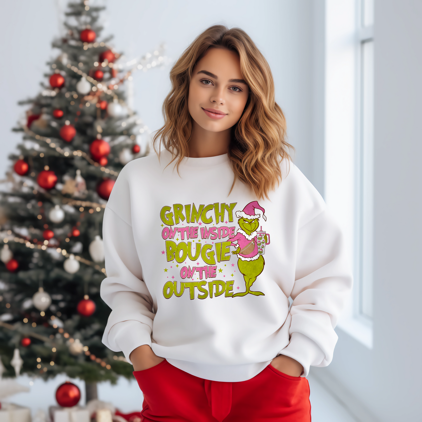 Grinchy on the Outside Sweatshirt