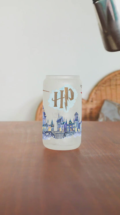 Harry Potter Iced Coffee Glass