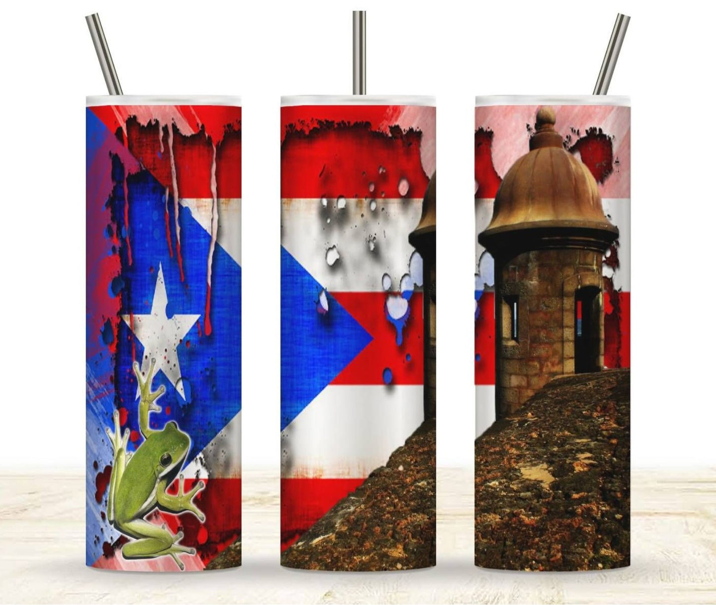 PR Coquí, Morro y Bandera