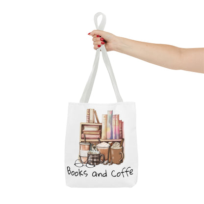 Books and Coffee Tote Bag