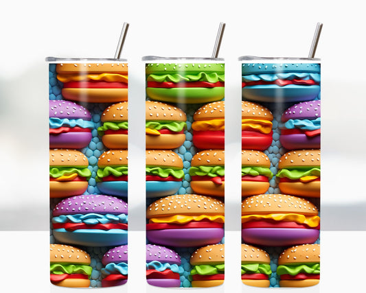 Hamburger Life 3d Design