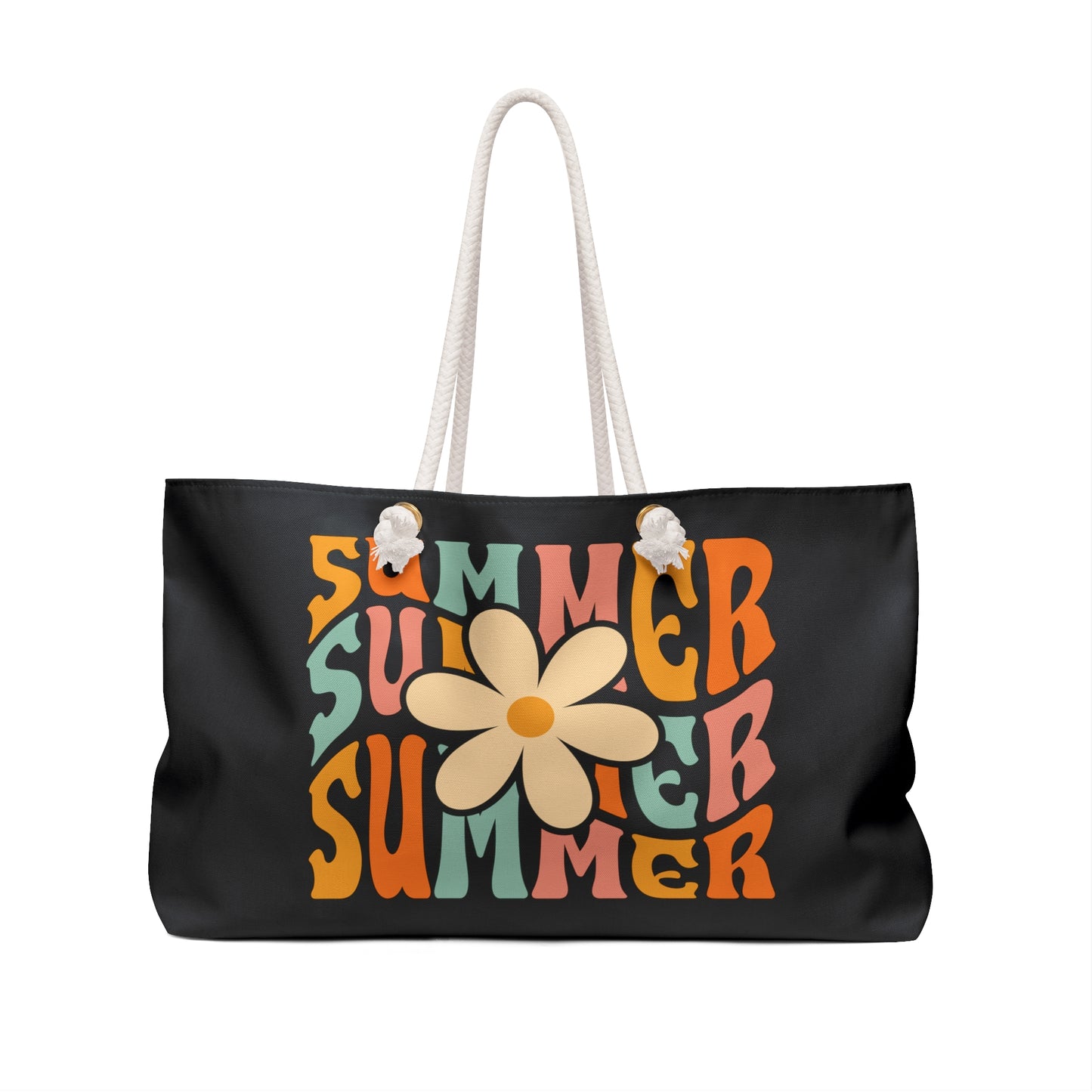 Retro Summer Weekender Bag