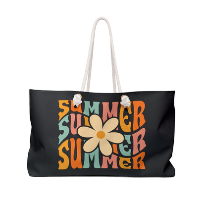 Retro Summer Weekender Bag