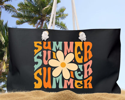 Retro Summer Weekender Bag