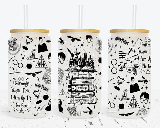 Harry Potter 3 Iced Coffee Glass