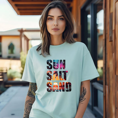 Sun, Salt, Sand Jersey Tee