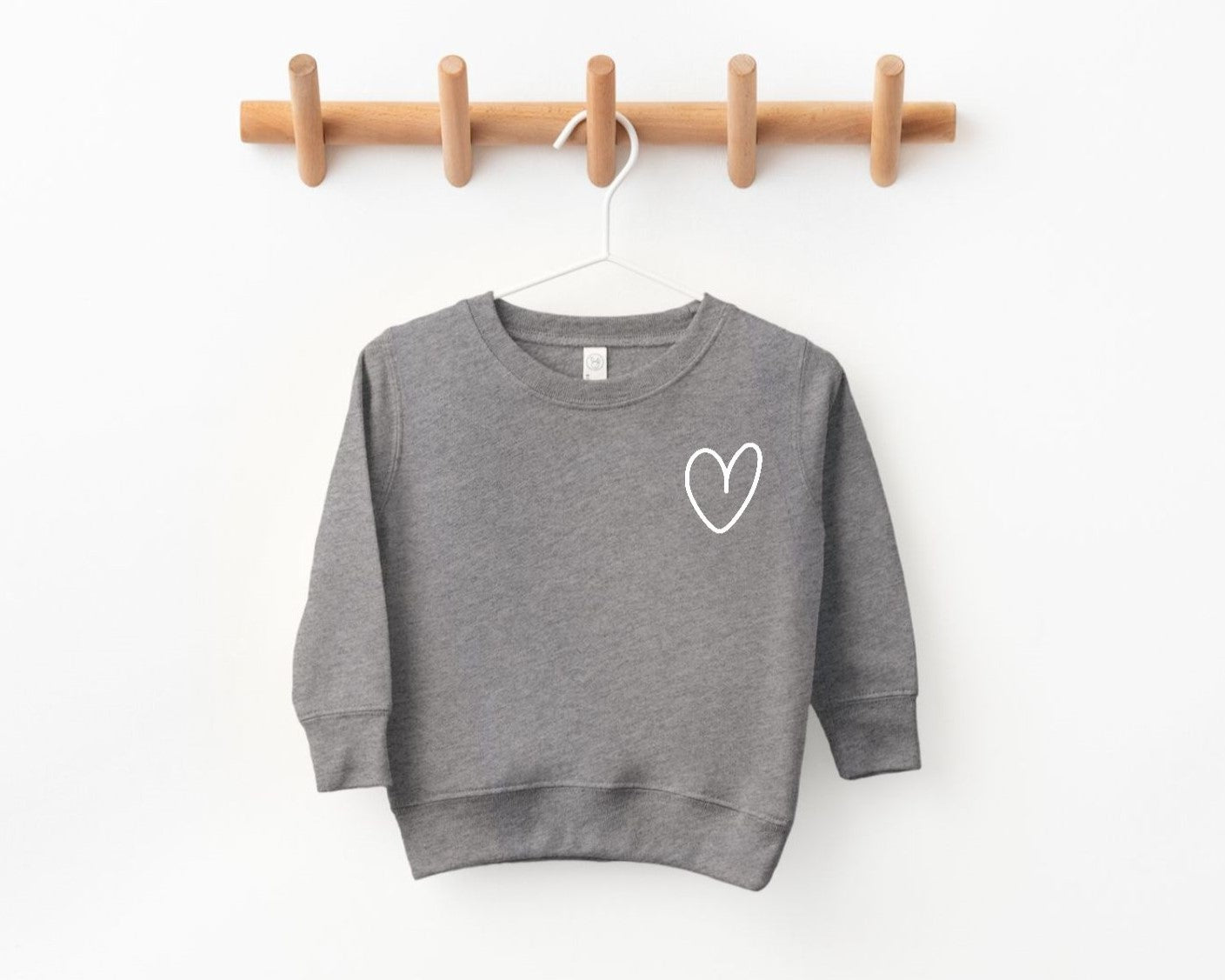 Toddler Heart Fleece Sweatshirt