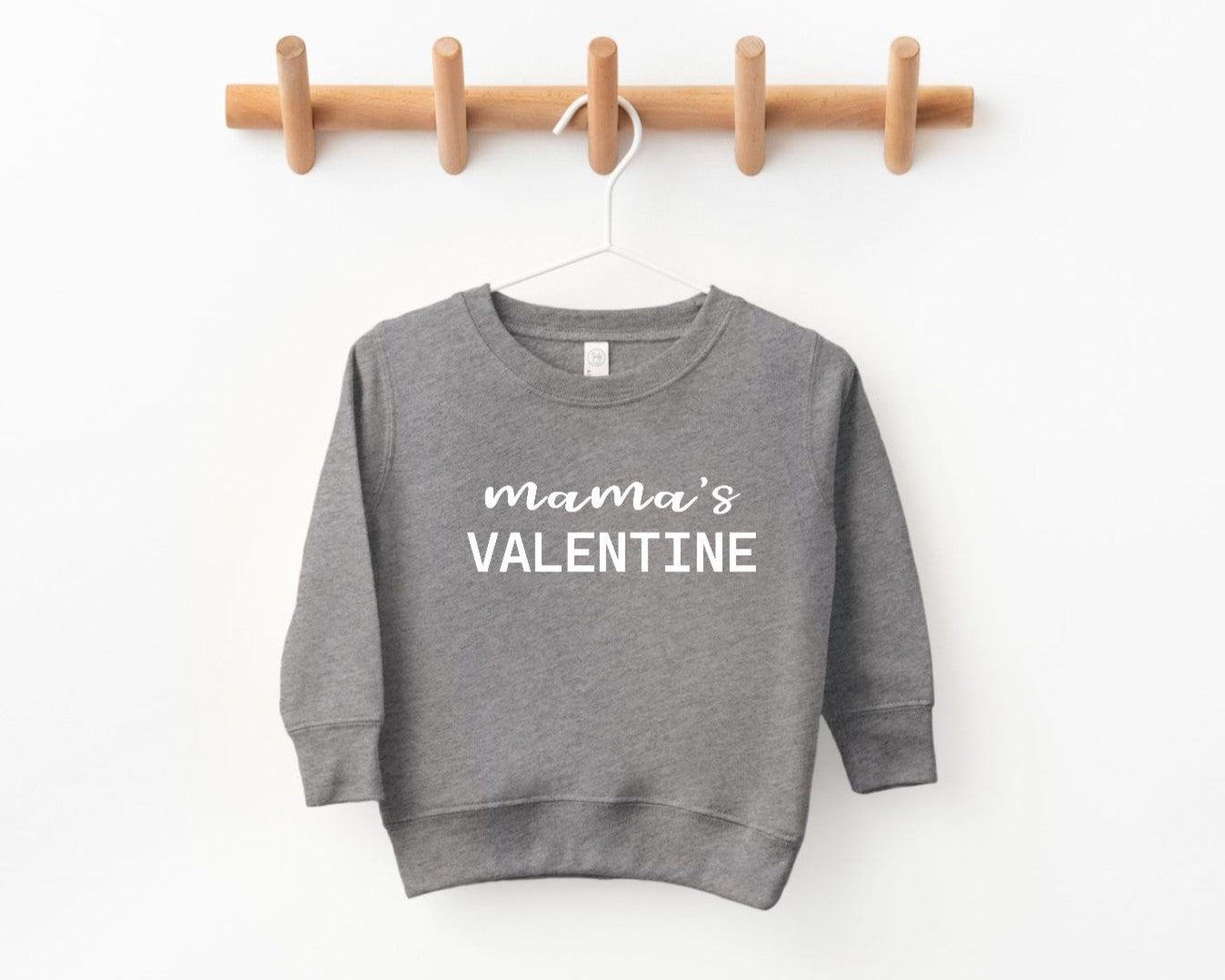 Mama's Valentine Fleece Sweatshirt